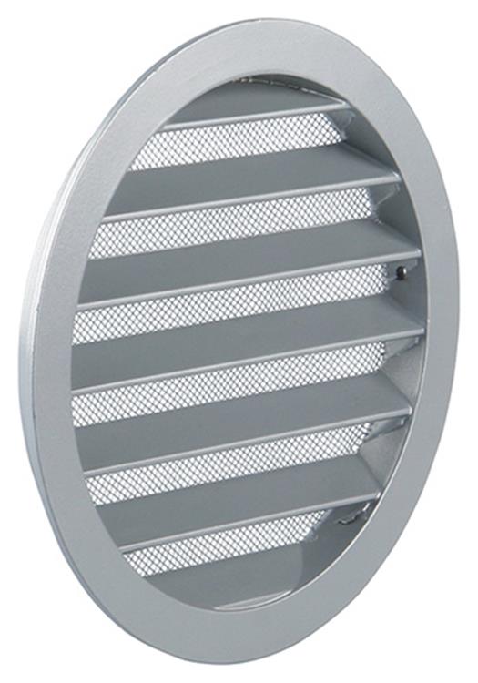 Renson 1006267 – runder Grill Einbau 434 R Alural 9006 ø 160 | 10 Stück