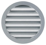 Renson 1006267 – runder Grill Einbau 434 R Alural 9006 ø 160 | 10 Stück - afbeelding 2