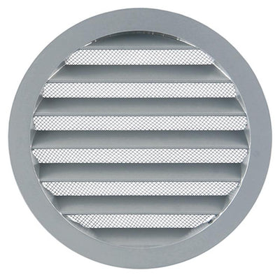 Renson 1006267 – runder Grill Einbau 434 R Alural 9006 ø 160 | 10 Stück