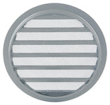 Renson 1006267 – runder Grill Einbau 434 R Alural 9006 ø 160 | 10 Stück - afbeelding 3