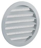 Renson 1006268 – rundes Einbaugitter 434 R Alural 9010 ø 160 | 10 Stück - afbeelding 1