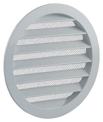 Renson 1006268 – rundes Einbaugitter 434 R Alural 9010 ø 160 | 10 Stück