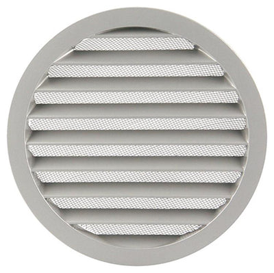 Renson 1006270 – runder Grill Einbau 434 R Alural 9006 ø 200 | 5 Stück