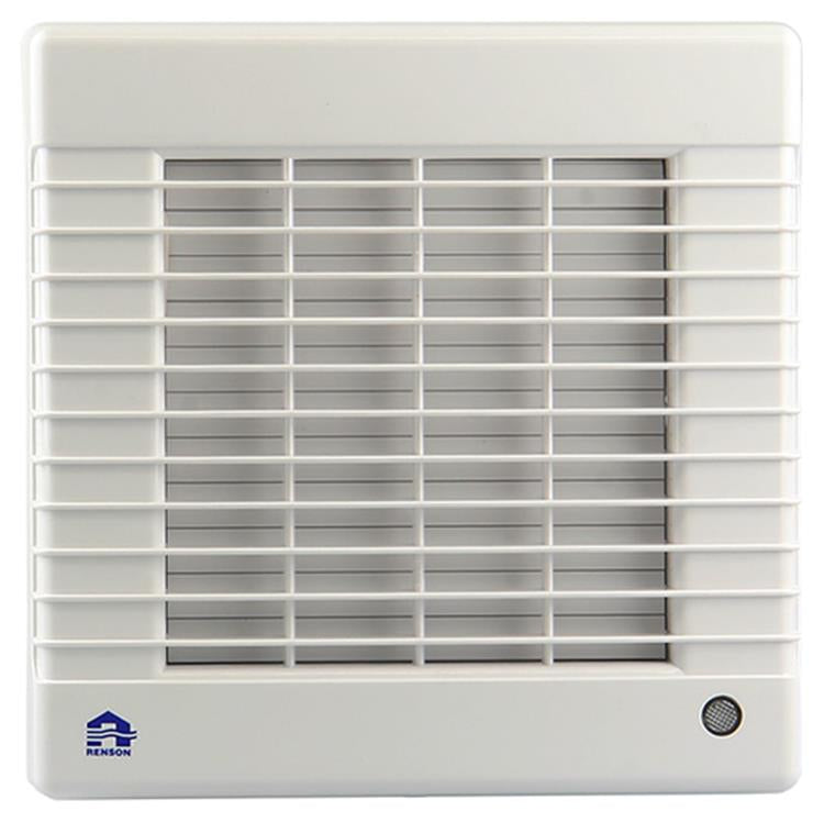 Renson 1006451 – abschließbarer Ventilator mit Timer 7221t weiß ø 100 | 2 Stk