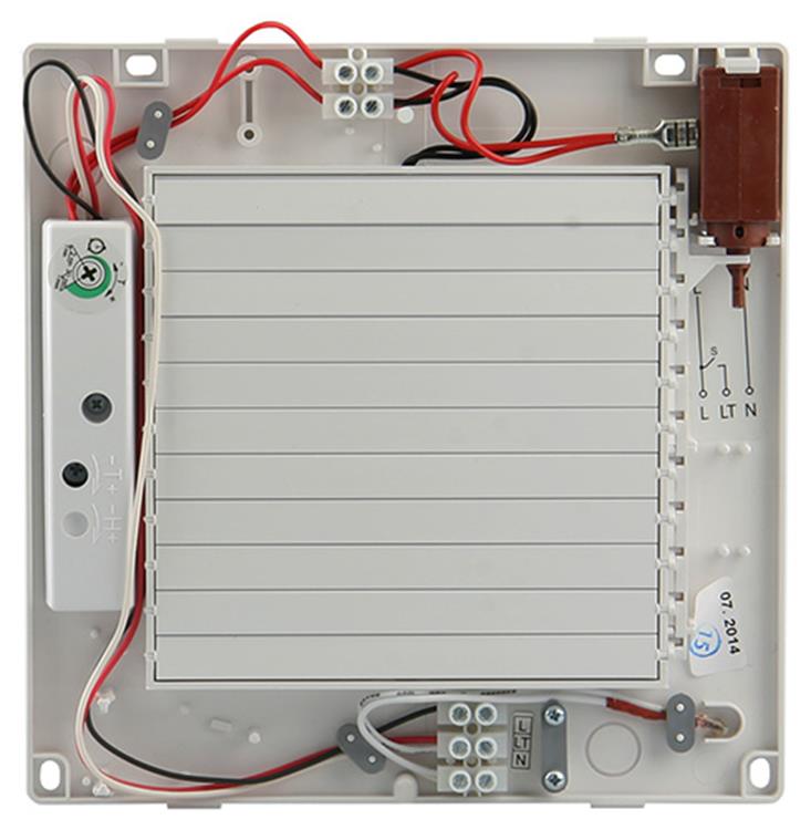 Renson 1006451 – abschließbarer Ventilator mit Timer 7221t weiß ø 100 | 2 Stk