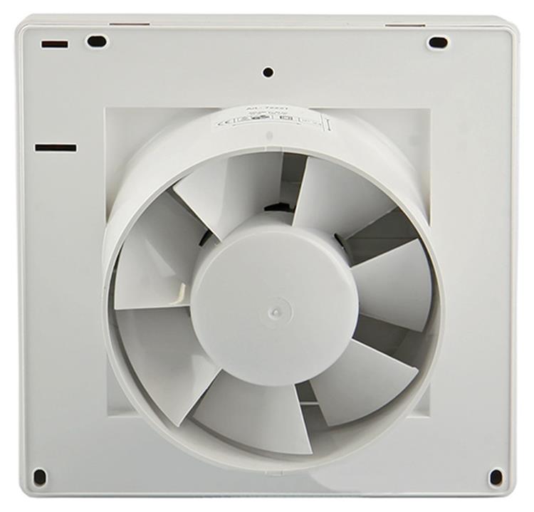 Renson 1006451 – abschließbarer Ventilator mit Timer 7221t weiß ø 100 | 2 Stk