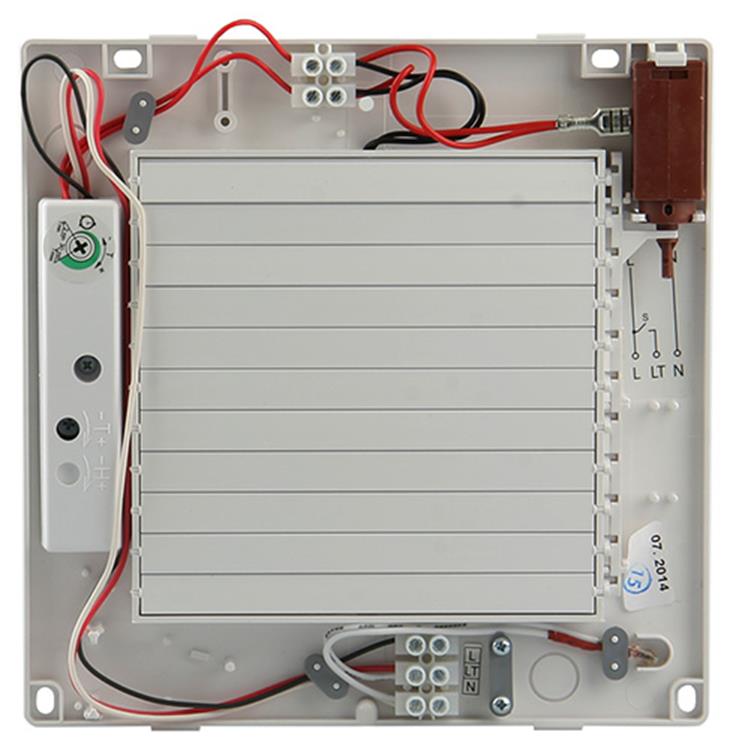 Renson 1006454 – Absperrventil. Timer 12V 7231t 12V weiß ø 100 | 2 Stk