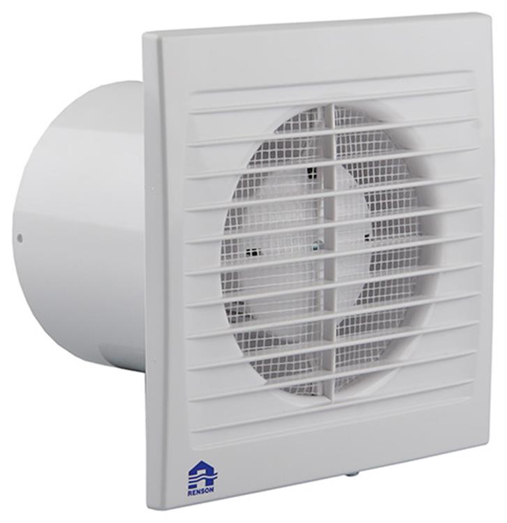 Renson 1006475 - Greenwave-Ventilator mit Timer9202t weiß ø 125 | 1 Stk