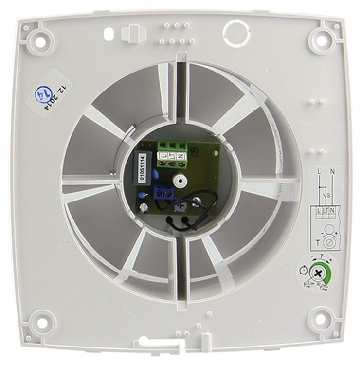 Renson 1006475 - Greenwave-Ventilator mit Timer9202t weiß ø 125 | 1 Stk
