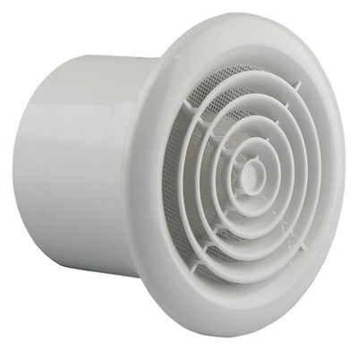 Renson 1006439 – mechanischer Lüfter rund Stk. 7131 r weiß ø 100 | 2 Stk