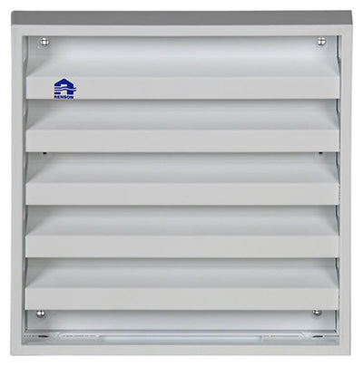 Renson 1013926 - Aufputz-Wandgitter Alu weiß 431 165x165mm | 2 Stk