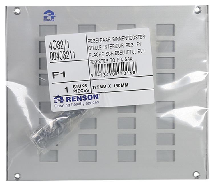 Renson 1006624 - rosa.4032 1 f1 175x150mm | 2 Stk