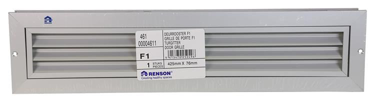 Renson 1006607 – Türgitter. 461 f1 425x76mm | 2 Stk