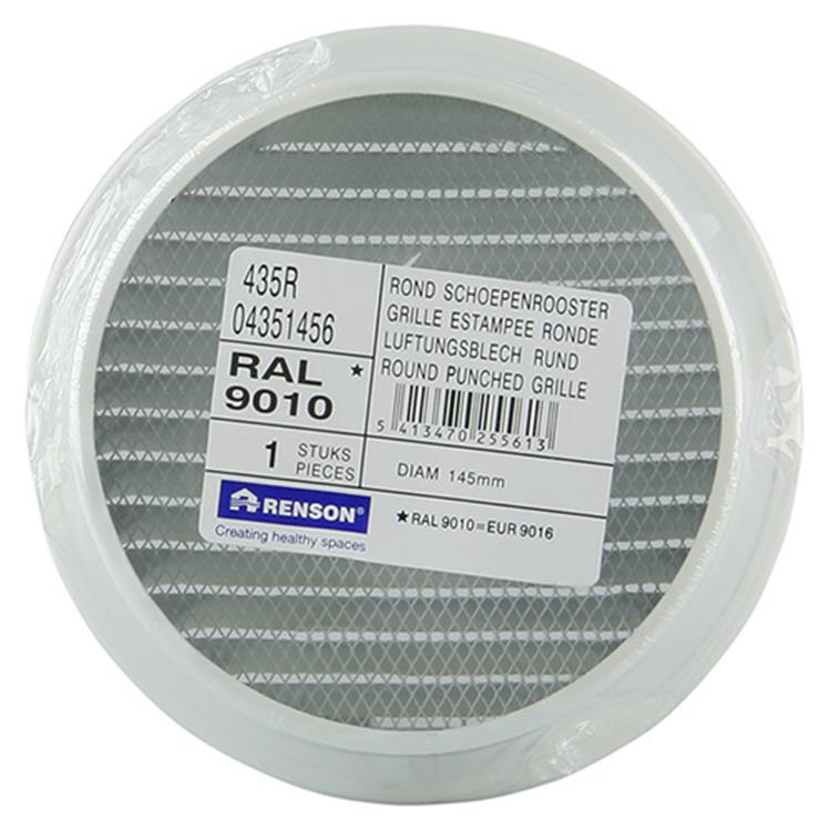 Renson 1006622 - r. Schule 435r ral 9010 ø 145 | 5 Stück