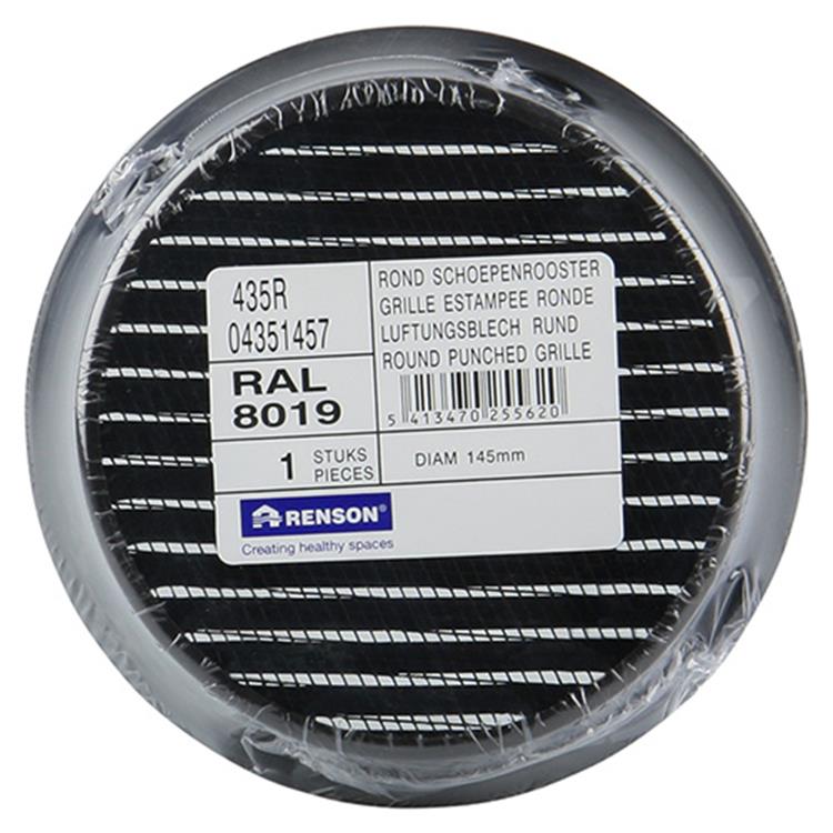 Renson 1006623 - r. Schule 435r ral 8019 ø 145 | 5 Stück