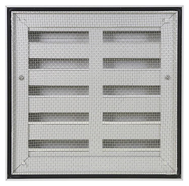 Renson 1013925 - Aufputz-Wandgitter Alu Natur 431 165x165mm | 2 Stk