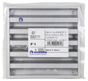 Renson 1013925 - Aufputz-Wandgitter Alu Natur 431 165x165mm | 2 Stk - afbeelding 4