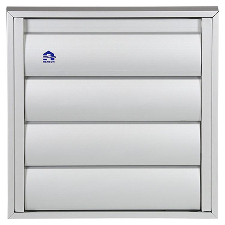 Renson 1013526 - Lamellengitter Alu Natur 433 173x173mm | 2 Stk