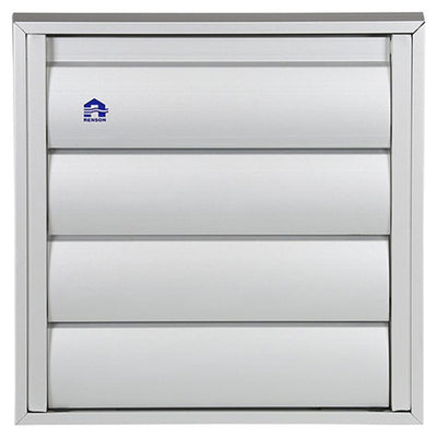 Renson 1013526 - Lamellengitter Alu Natur 433 173x173mm | 2 Stk
