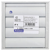 Renson 1013526 - Lamellengitter Alu Natur 433 173x173mm | 2 Stk - afbeelding 5