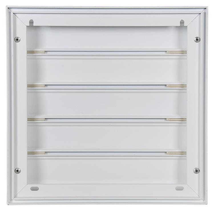 Renson 1013879 - Lamellengitter Aluminium weiß 433 210x210mm | 2 Stk