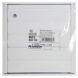 Renson 1013879 - Lamellengitter Aluminium weiß 433 210x210mm | 2 Stk - afbeelding 5