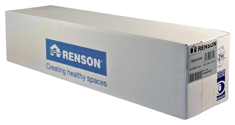 Renson 1048753 – weicher, flexibler Aluminium-Luftkanal Aludec 245 Durchmesser 125 | 2 Stk