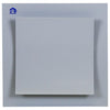 Renson 1006756 - Gitter xd1 matt 9006 152x152mm | 1 Stk