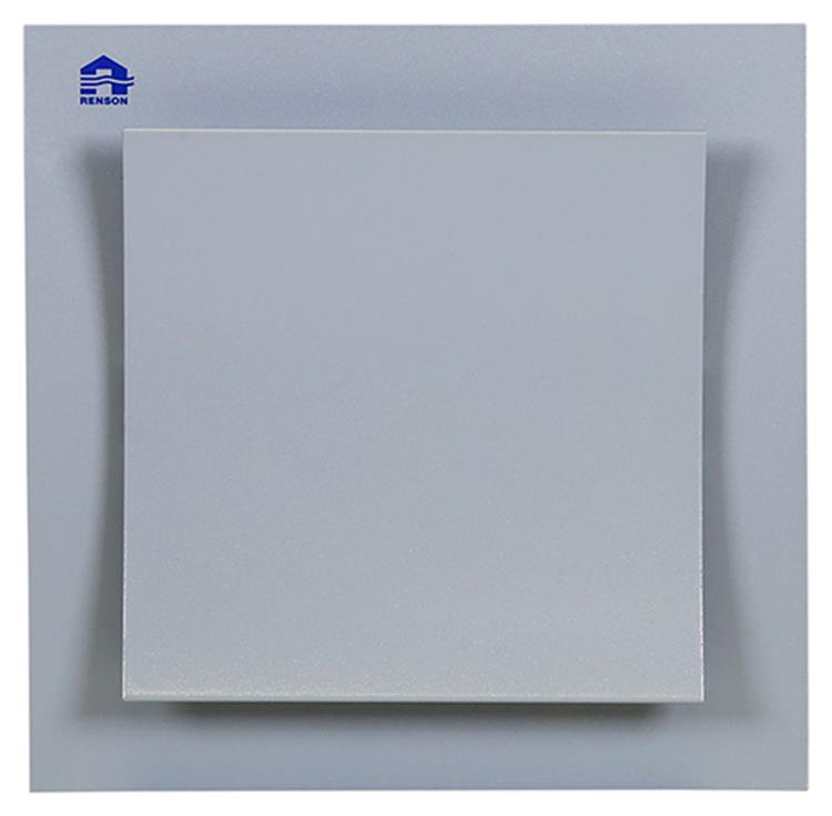 Renson 1006756 - Gitter xd1 matt 9006 152x152mm | 1 Stk