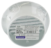 Renson 1008244 – Einbaugitter mit runden Lamellen. 435 r ral 9010 ø 100 | 8 Stück - afbeelding 4