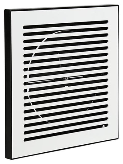 Renson 1048749 – verstellbares Absauggitter, Design-Finish, Durchmesser 100 | 2 Stk