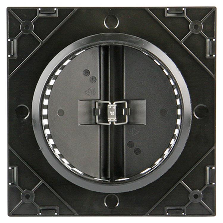 Renson 1048748 – verstellbares Absauggitter, Design-Finish, Durchmesser 80 | 2 Stk