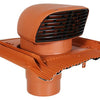 Renson 1048752 – Dachtür-Frontdesign (Ziegelrot) | 1 Stk