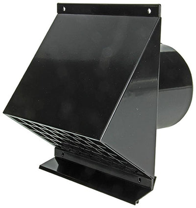 Renson 1053826 – Fassadenkanal schwarz Durchmesser 150 | 1 Stk