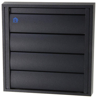 Renson 1057984 – Dunstabzugshaubengitter 433 (173 x 173) RAL 9005 schwarz | 2 Stk