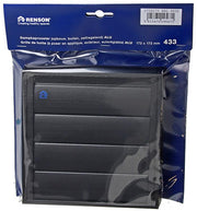 Renson 1057984 – Dunstabzugshaubengitter 433 (173 x 173) RAL 9005 schwarz | 2 Stk - afbeelding 4