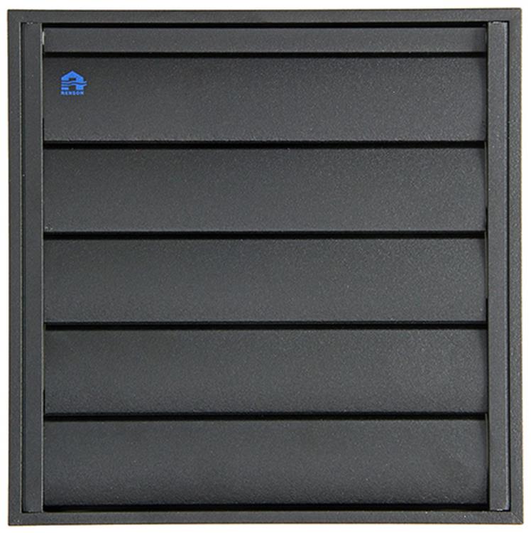 Renson 1057985 – Dunstabzugshaubengitter 433 (210 x 210) RAL 9005 schwarz | 2 Stk
