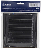 Renson 1057986 – Aufputz-Lamellenrahmen Mesh 437 (150 x 150) RAL 9005 schwarz | 2 Stk - afbeelding 4