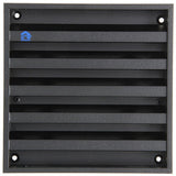 Renson 1057988 – Aufputz-Wandgitter mit Netz 431 (165 x 165) RAL 9005 schwarz | 2 Stk - afbeelding 2