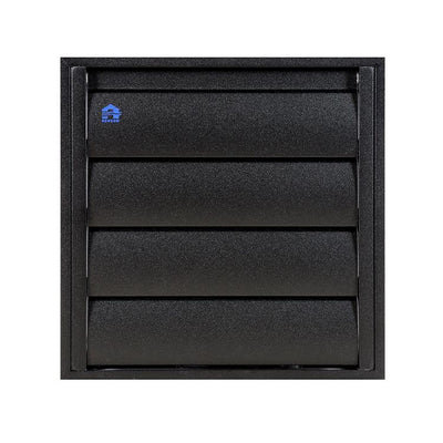 Renson 1057998 – Dunstabzugshaubengitter 433 (173 x 173) RAL 9005 schwarz | 2 Stk