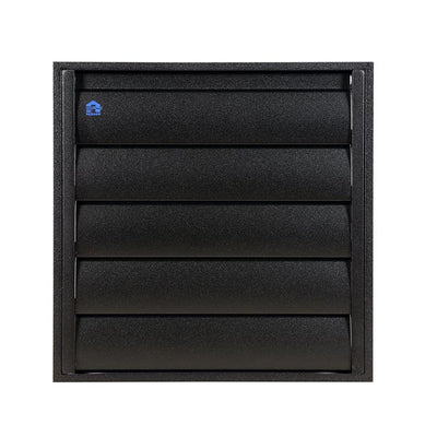 Renson 1057999 – Dunstabzugshaubengitter 433 (210 x 210) RAL 9005 schwarz | 2 Stk