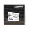 Renson 1058000 – Aufputz-Wandgitter mit Maschenweite 431 (165 x 165), RAL 9005 schwarz | 2 Stk