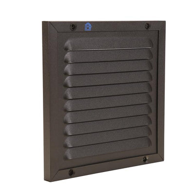Renson 1058002 – Aufputz-Flügel-Nummernrahmengewebe 437 (150 x 150) RAL 9005 schwarz | 2 Stk