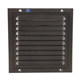 Renson 1058002 – Aufputz-Flügel-Nummernrahmengewebe 437 (150 x 150) RAL 9005 schwarz | 2 Stk - afbeelding 2