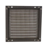 Renson 1058002 – Aufputz-Flügel-Nummernrahmengewebe 437 (150 x 150) RAL 9005 schwarz | 2 Stk - afbeelding 3