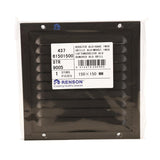 Renson 1058002 – Aufputz-Flügel-Nummernrahmengewebe 437 (150 x 150) RAL 9005 schwarz | 2 Stk - afbeelding 4