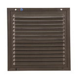Renson 1058003 – Aufputz-Flügel-Nummernrahmengewebe 437 (200 x 200) RAL 9005 schwarz | 2 Stk - afbeelding 2
