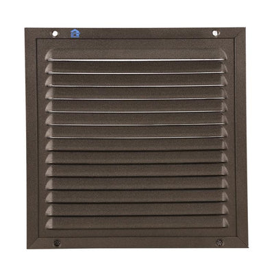 Renson 1058003 – Aufputz-Flügel-Nummernrahmengewebe 437 (200 x 200) RAL 9005 schwarz | 2 Stk