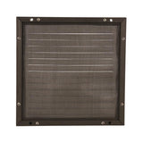 Renson 1058003 – Aufputz-Flügel-Nummernrahmengewebe 437 (200 x 200) RAL 9005 schwarz | 2 Stk - afbeelding 3