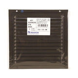 Renson 1058003 – Aufputz-Flügel-Nummernrahmengewebe 437 (200 x 200) RAL 9005 schwarz | 2 Stk - afbeelding 4